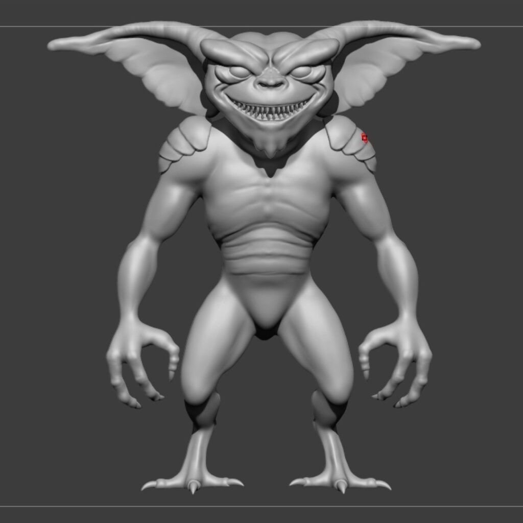 Gremlin #3d #3darcwest #3dprinting #3dprints #3dprinted #3dmodeling #3dmodel #instapic #instaimage #instapicture #productiondesign #supportecran #yvelines #digitalisation #singes #customization #paris #scifiart #robot #movie #hardsurface #scifi #modelisation #modelisation3d…