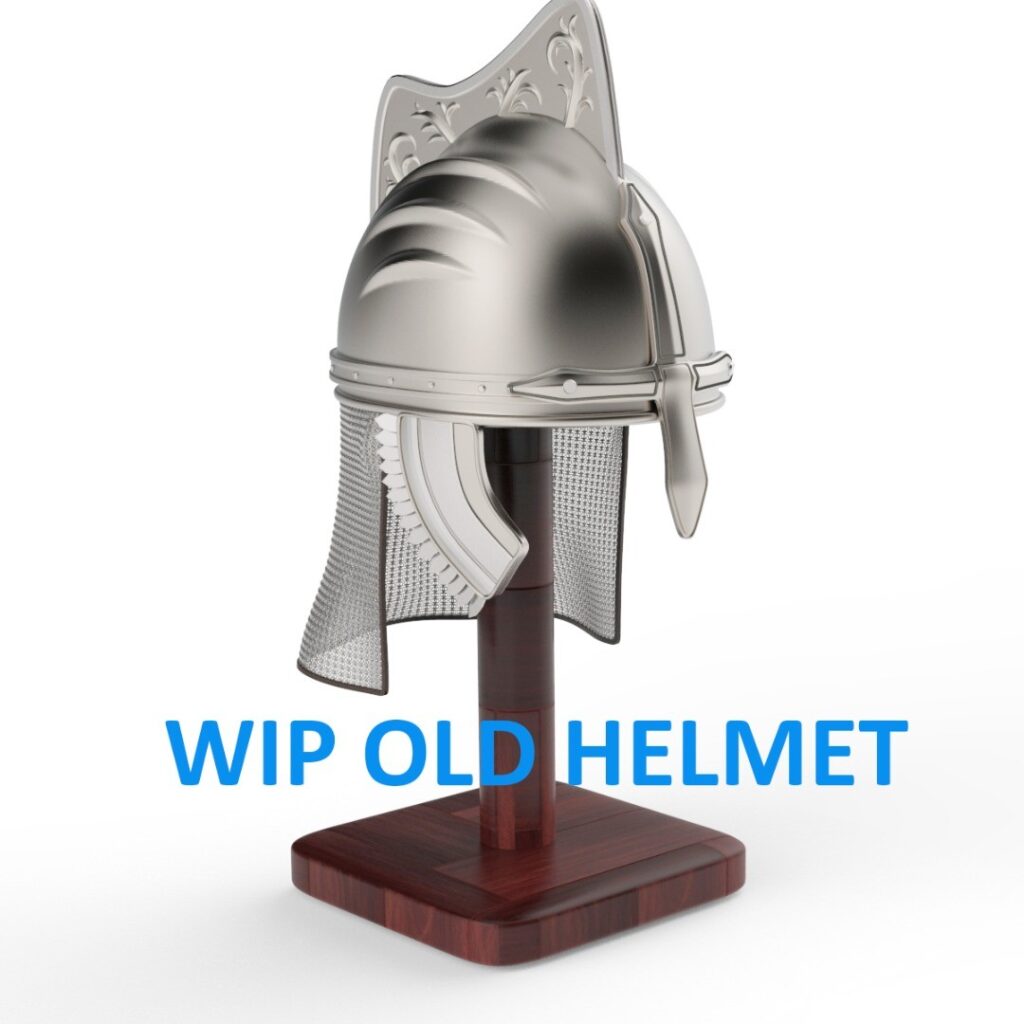 Old Helmet #3d #3darcwest #3dprinting #3dprints #3dprinted #3dmodeling #3dmodel #instapic #instaimage #instapicture #productiondesign #oldweapons #yvelines #digitalisation #croisÃ© #customization #paris #antiqueart #moyenage #movie #oldhelmets #oldhelmet #modelisation…