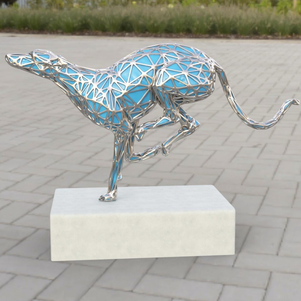 LÃ©vrier #3d #3darcwest #3dprinting #3dmodeling #3dmodel #3dprinting #3dprinter #3dprint #animals #animal #levrier #sculpting #greyhound #metal #interieur #decointerieur #lÃ©vrier #animaux #paris #home #maison #insta #instagram #instaart…