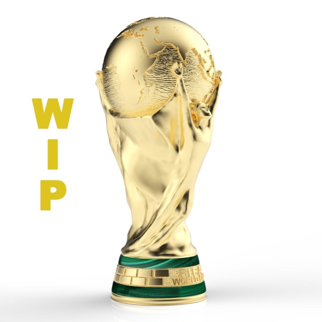 Coupe du monde World cup 2022 is coming #3d #3darcwest #3dprinting #3dprinted #3dprint #3dmodeling #instagood #instagram #footpro #yvelines #iledefrance #trophy #coupedumondeqatar2022 #coupe #football #paris #art3d…