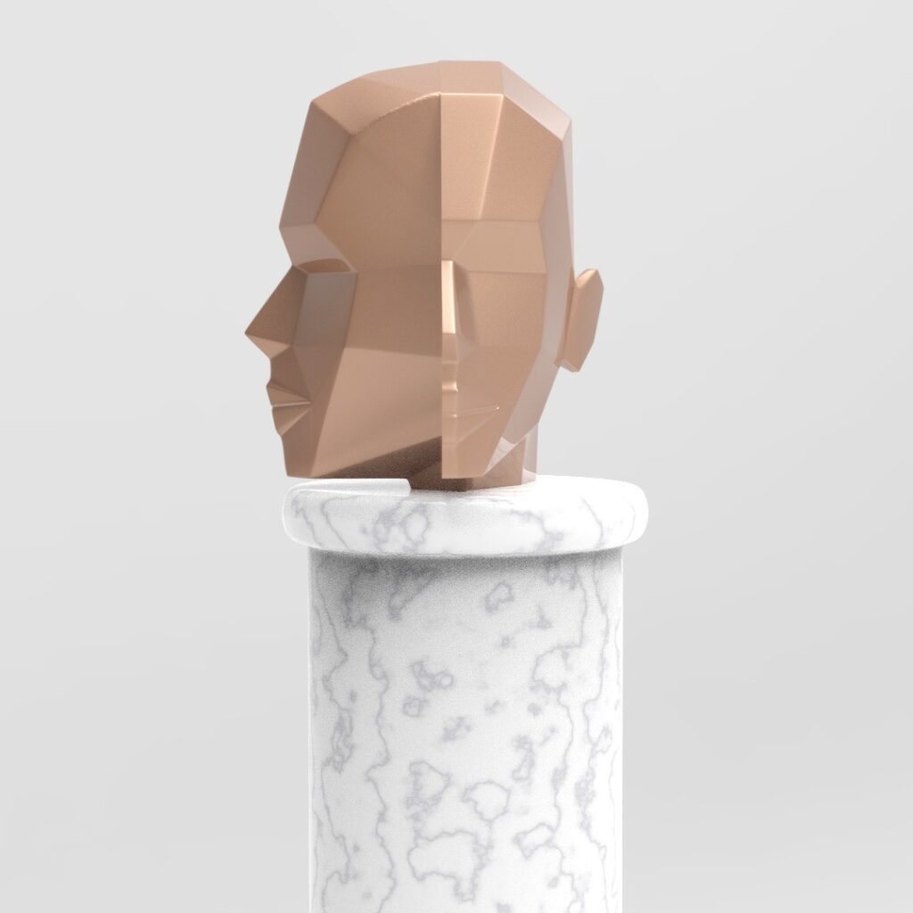 Heads study #3d #3darcwest #3dprinting #3dprinted #3dmodeling #3dmodel #3dmodels #decoration #modern #head #artcomptenporain #parisartistes #decor #decorations #iledefrance #modelisation #hardsurfacemodeling #instapic #instagood #modelisation3d #picoftheday #tete #modeling…