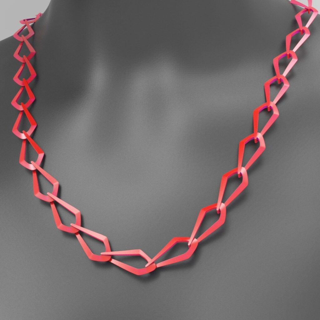 Pendant #3d #3darcwest #3dprinting #3dprinted #3dprint #bijoux #instaart #instagram #bijou #yvelines #iledefrance #chaÃ®non #collierfemme #chainon #lowpoly #paris #infini #chain #paris #pendant #collierpersonnalisÃ© #collier #pic #78…