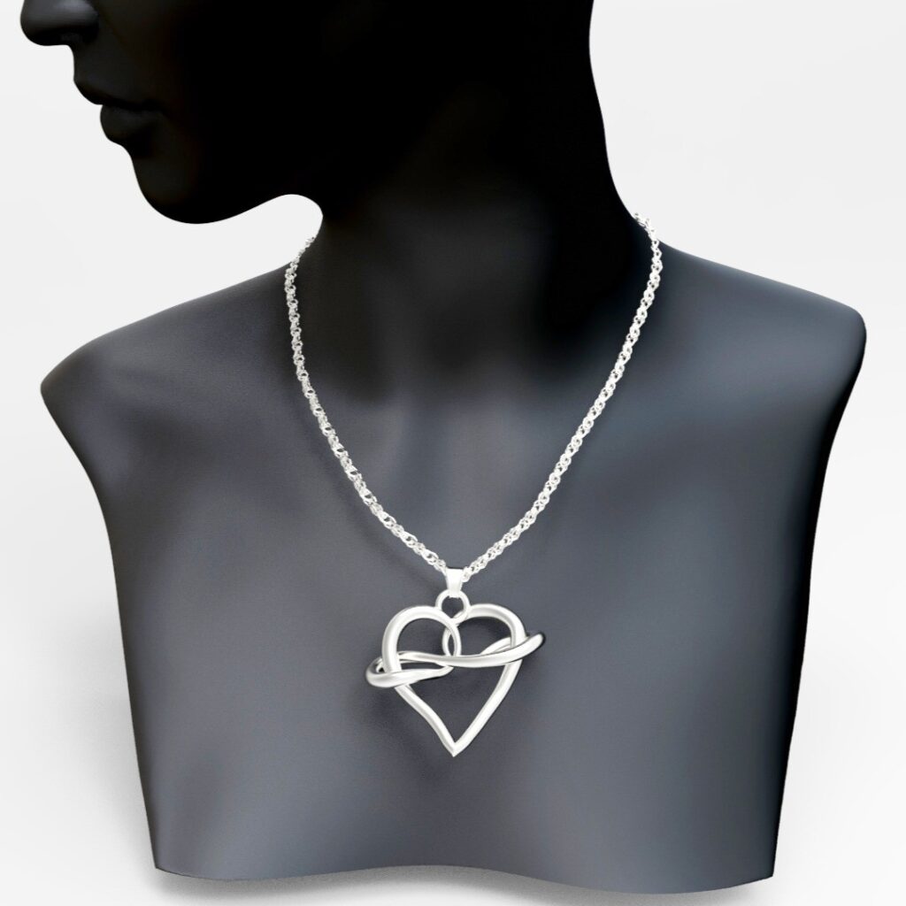 heart pendant #3d #3darcwest #3dprinting #3dprinted #3dprint #bijoux #instaart #instagram #bijou #yvelines #iledefrance #heartpendant #collierfemme #cÅur #coeur #paris #infini #heart #paris #pendant #collierpersonnalisÃ© #collier #pic…
