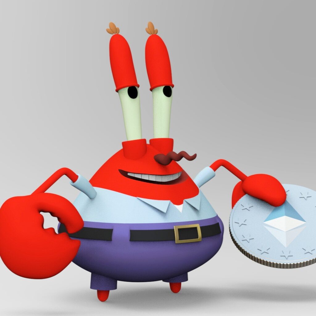 Monsieur Crabe #3d #3darcwest #3dprinting #3dprinted #3dprint #3dmodeling #animation #instagram #digitalart #yvelines #iledefrance #bobleponge #artistoninstagram #dessinanimÃ© #paris #charactermodeling #boblÃ©ponge #mrcrabs #mrcrab #artistsoninstagram #mistercrabs #instagood #78…