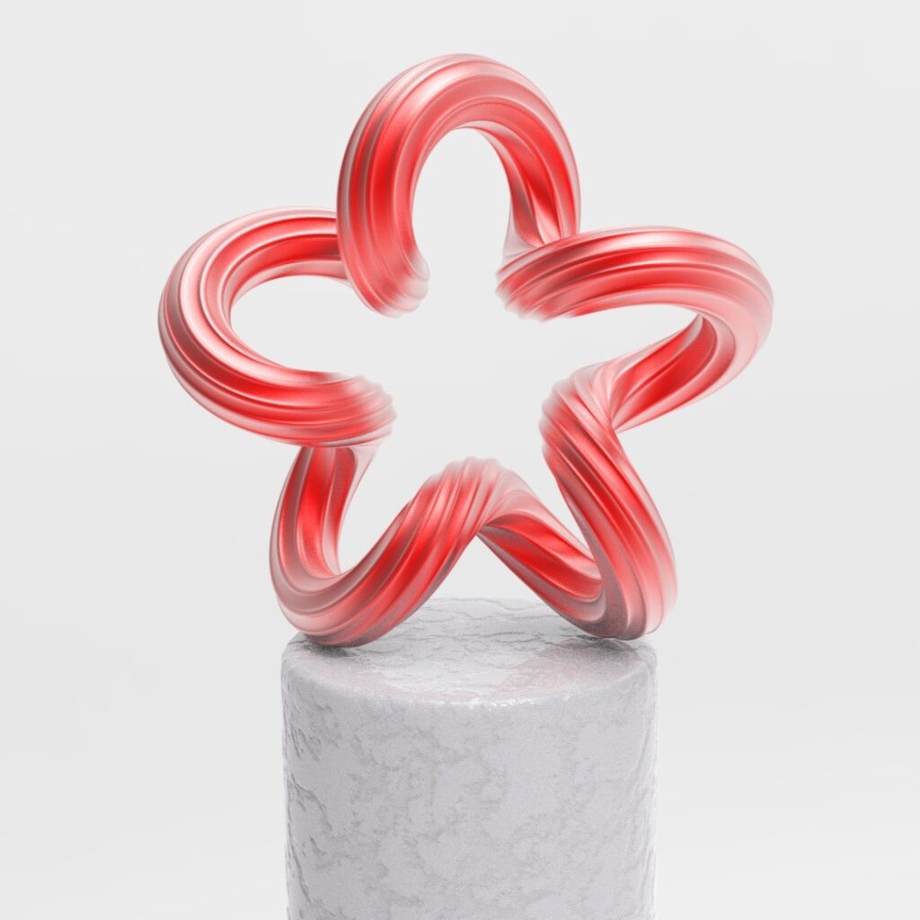 Abstract Loop #3d #3darcwest #3dprinting #3dprinted #3dprint #sculptures #instaart #instagram #3dart #yvelines #iledefrance #abstractart #loop #abstraitart #abstract #paris #art3d #loops #paris #entrÃ©e #digitalart #decoration #pic…