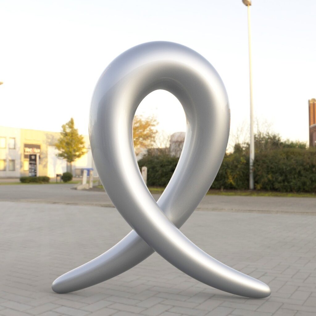 loop abstract #3d #3darcwest #3dprinting #3dprinted #3dprint #sculptures #instaart #instagram #3dart #yvelines #iledefrance #abstractart #loop #abstraitart #abstract #paris #art3d #digitalloop #paris #entrÃ©e #digitalart #decoration #pic…