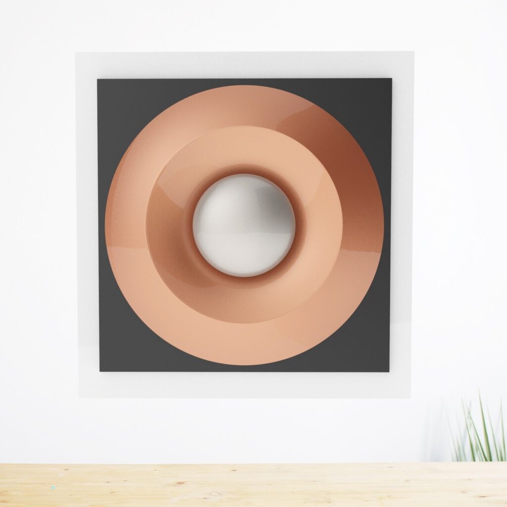 Tableau 3D vintage #3d #3darcwest #3dprinting #3dprints #3dprinted #3dmodeling #3dmodel #decorationinterieur #instapic #instaimage #instapicture #decor #decors #decorstyles #instart #instapicture #homedecoration #homedeco #art #3dpattern #digitalart #3dart…