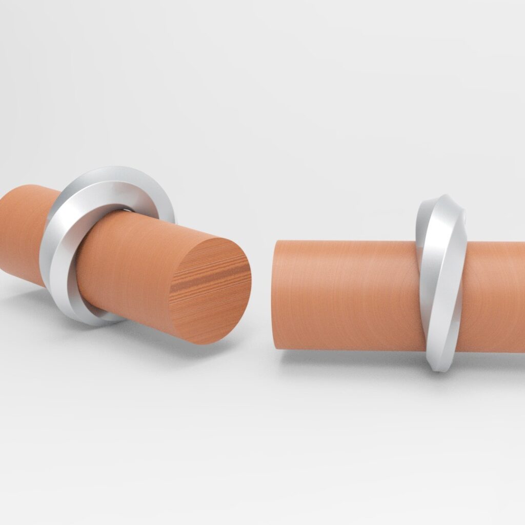 Ring hexa twisted #3d #3darcwest #3dmodel #3dmodelling #3dprinted #3dprinter #bijou #bijoux #bagues #twisted #anneau #bague #baguetorsadÃ©e #paris #parisfrance #iledefrance #yvelines #yvelines78 #commissionart #commissionwork #picoftheday #instagood…