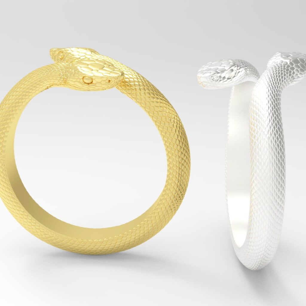 Ring snakes #3d #3darcwest #3dmodel #3dmodelling #3dprinted #3dprinter #bijou #bijoux #bagues #snake #anneau #bague #ringsnake #paris #parisfrance #iledefrance #yvelines #yvelines78 #commissionart #commissionwork #picoftheday #instagood #commissionsopen…
