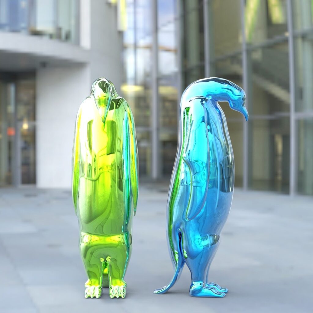 Pingouins #3d #3darcwest #3dprinting #3dmodeling #3dmodel #3dprinting #3dprinter #3dprint #animals #animal #pinguinlover #sculpting #pinguin #pinguoin #rÃ©sine #decointerieur #3dmodels #animaux #paris #stereolithography #resin #insta #instagram #instaart…