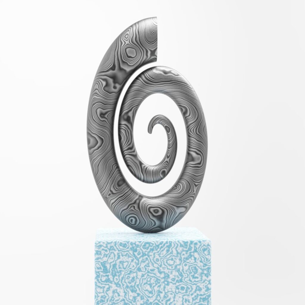 Shape damas texture #3d #3darcwest #3dprinting #3dprinted #3dprint #sculptures #instaart #instagram #3dart #yvelines #iledefrance #abstractart # #abstraitart #abstract #paris #art3d #loops #paris #damas #digitalart #decoration…