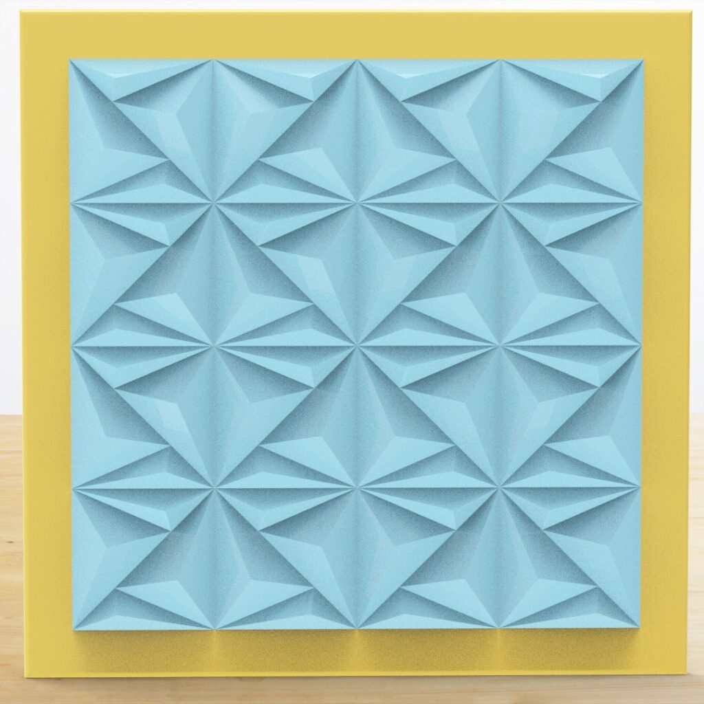 Triangles 3D #3d #3darcwest #3dprinting #3dprints #3dprinted #3dmodeling #3dmodel #decorationinterieur #instapic #tableaudeco #instaimage #instapicture #decor #decors #decorstyles #instart #instapicture #homedecoration #homedeco #art #3dpattern #digitalart #3dart…