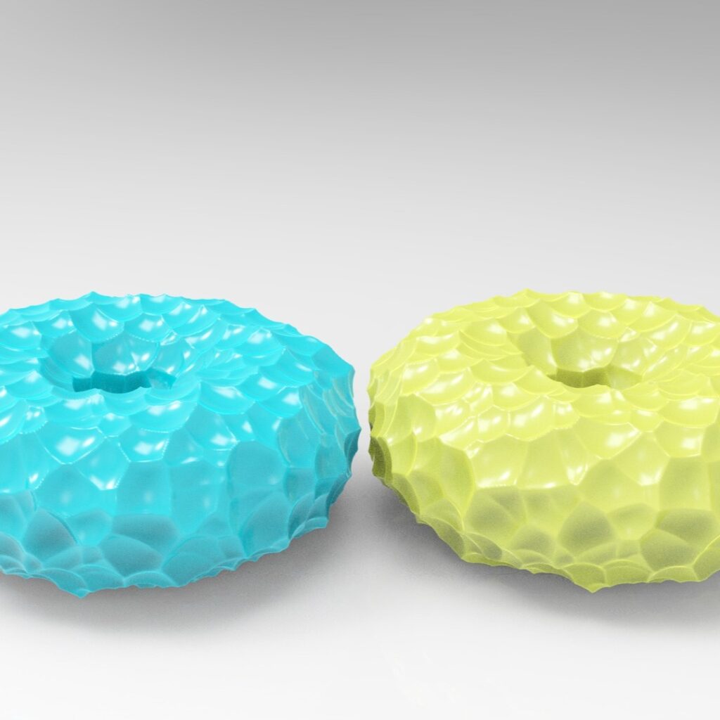 Donuts #3d #3darcwest #3dprinting #3dprinted #3dprint #sculptures #instaart #instagram #3dart #yvelines #iledefrance #abstractart #donuts #abstraitart #abstract #paris #art3d #digitalloop #paris #entrÃ©e #digitalart #decoration #pic #78…