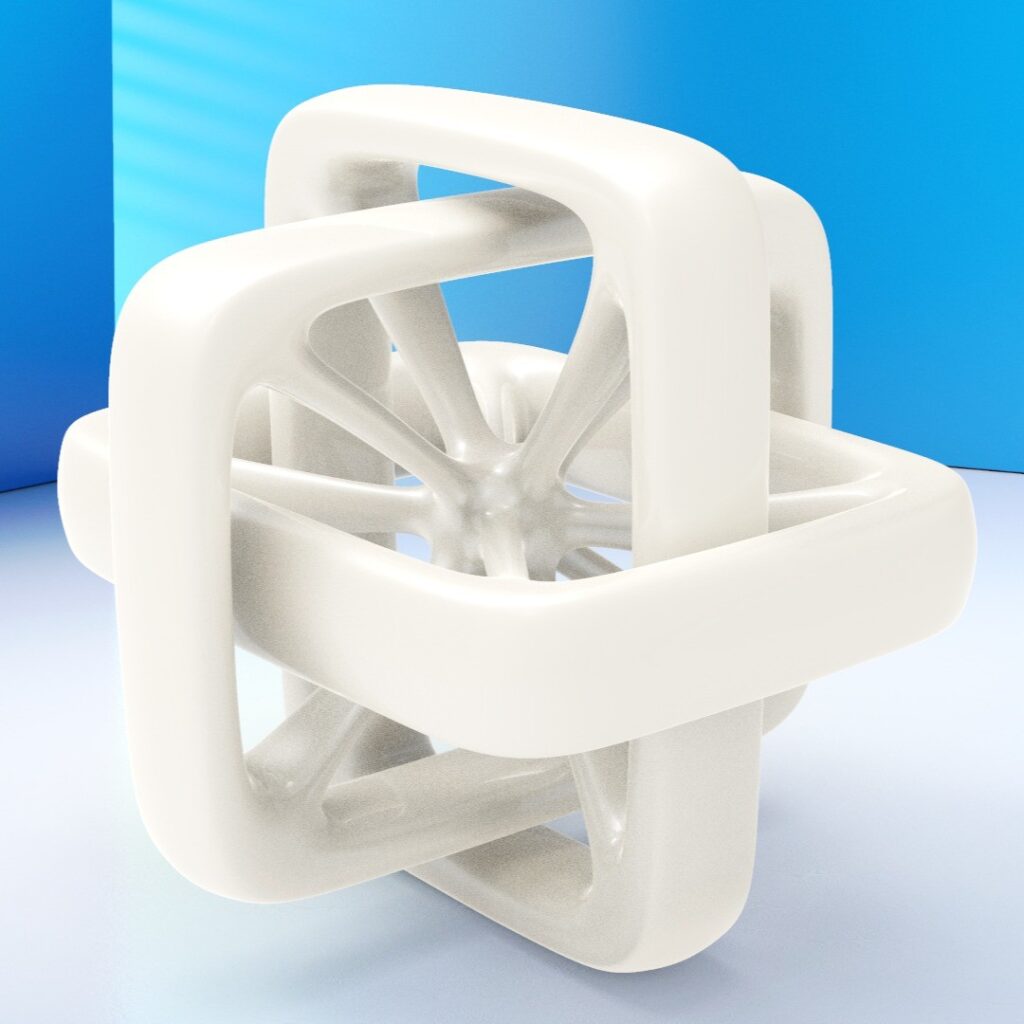 Cube Abstract #3d #3darcwest #3dprinting #3dprinted #3dprint #sculptures #instaart #instagram #3dart #yvelines #iledefrance #abstractart #commissions #abstraitart #abstract #paris #art3d #commissionsopen #paris #commission #digitalart #decoration #pic…