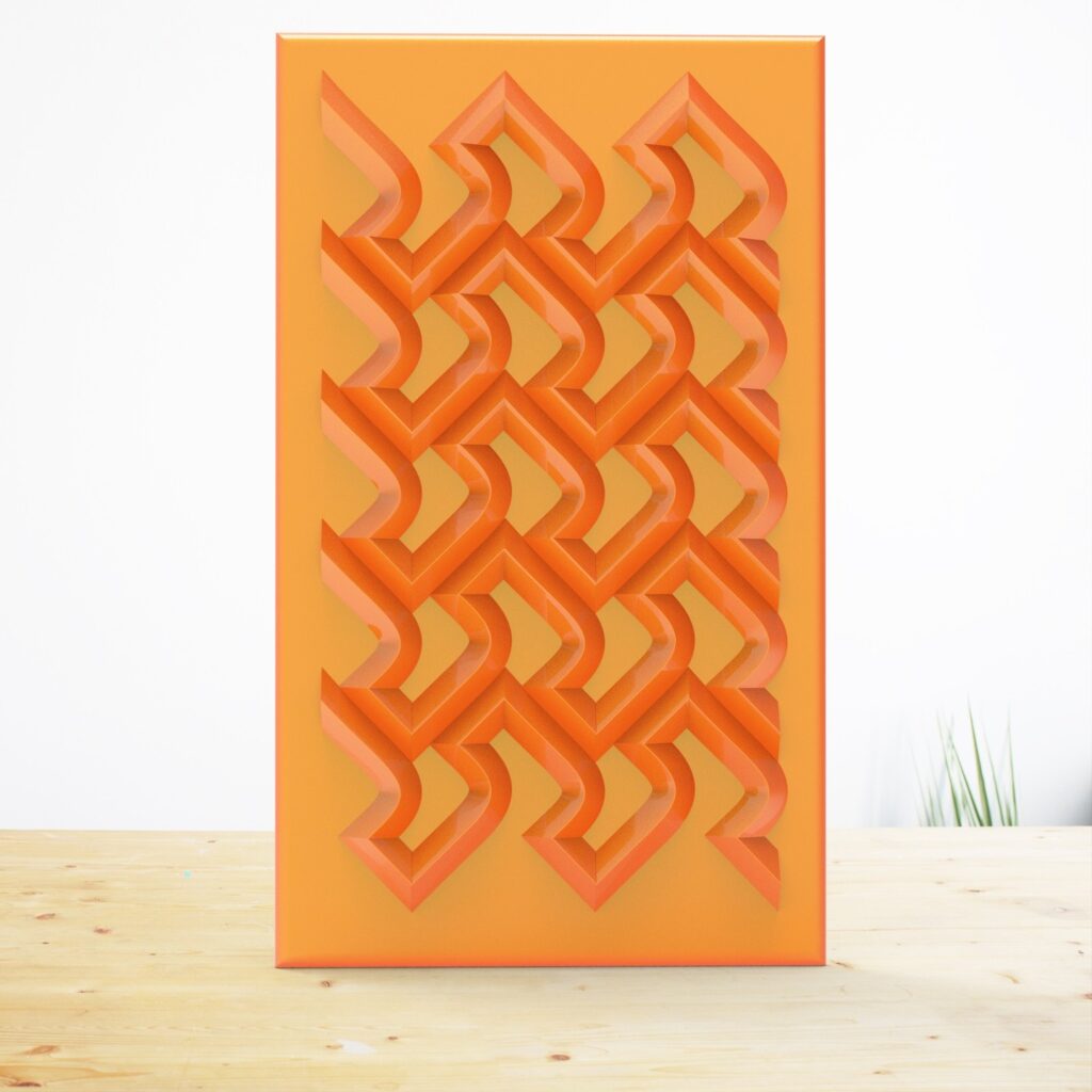 Tableau 3D #3d #3darcwest #3dprinting #3dprints #3dprinted #3dmodeling #3dmodel #decorationinterieur #instapic #tableaudeco #instaimage #instapicture #decor #decors #decorstyles #instart #instapicture #homedecoration #homedeco #art #3dpattern #digitalart #3dart…