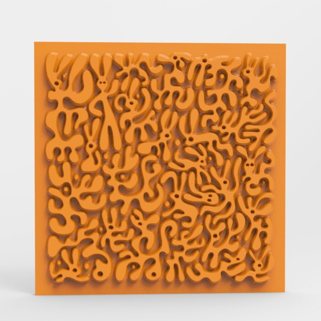 Tableau 3D #3d #3darcwest #3dprinting #3dprints #3dprinted #3dmodeling #3dmodel #decorationinterieur #instapic #tableaudeco #instaimage #instapicture #decor #decors #decorstyles #instart #instapicture #homedecoration #homedeco #art #3dpattern #digitalart #3dart…