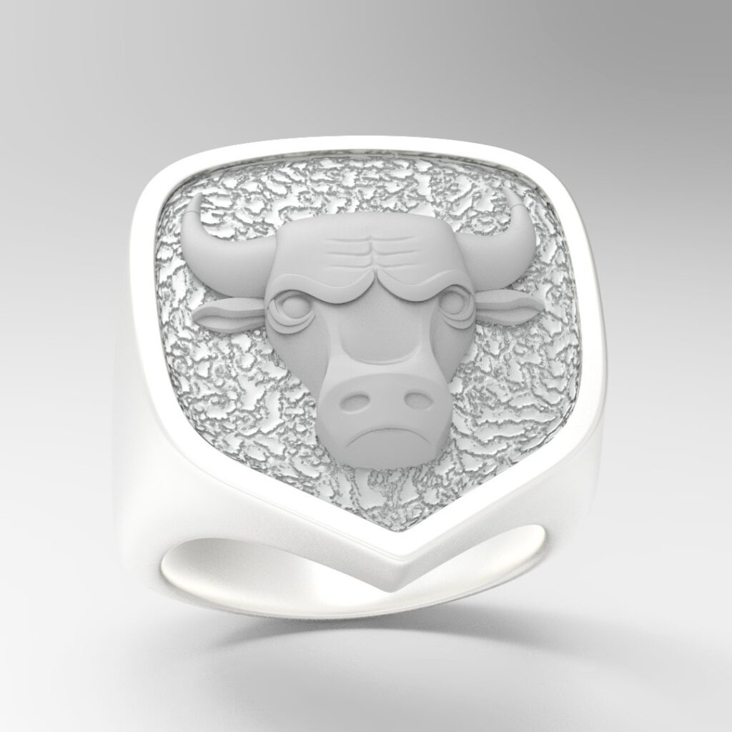 Ring silver Bull head #3d #3darcwest #3dmodel #3dmodelling #3dprinted #3dprinter #bijou #bijoux #bagues #silver #anneau #bague #animals #paris #parisfrance #iledefrance #yvelines #yvelines78 #commissionart #commissionwork #picoftheday…