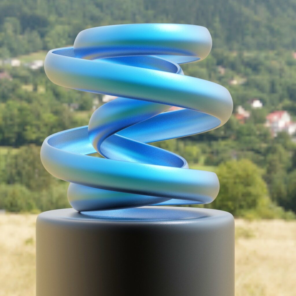 Abstract 3D shape #3d #3darcwest #3dprinting #3dprinted #3dprint #sculptures #instaart #instagram #3dart #yvelines #iledefrance #abstractart #loop #abstraitart #abstract #paris #art3d #digitalloop #paris #entrÃ©e #digitalart #decoration…
