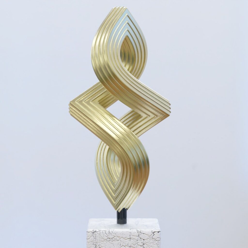 Abstract shape #3d #3darcwest #3dprinting #3dprinted #3dprint #sculptures #instaart #instagram #3dart #yvelines #iledefrance #abstractart #abstraitart #abstract #paris #art3d #loops #paris #opencommissions #digitalsculpture #decoration #pic #78…