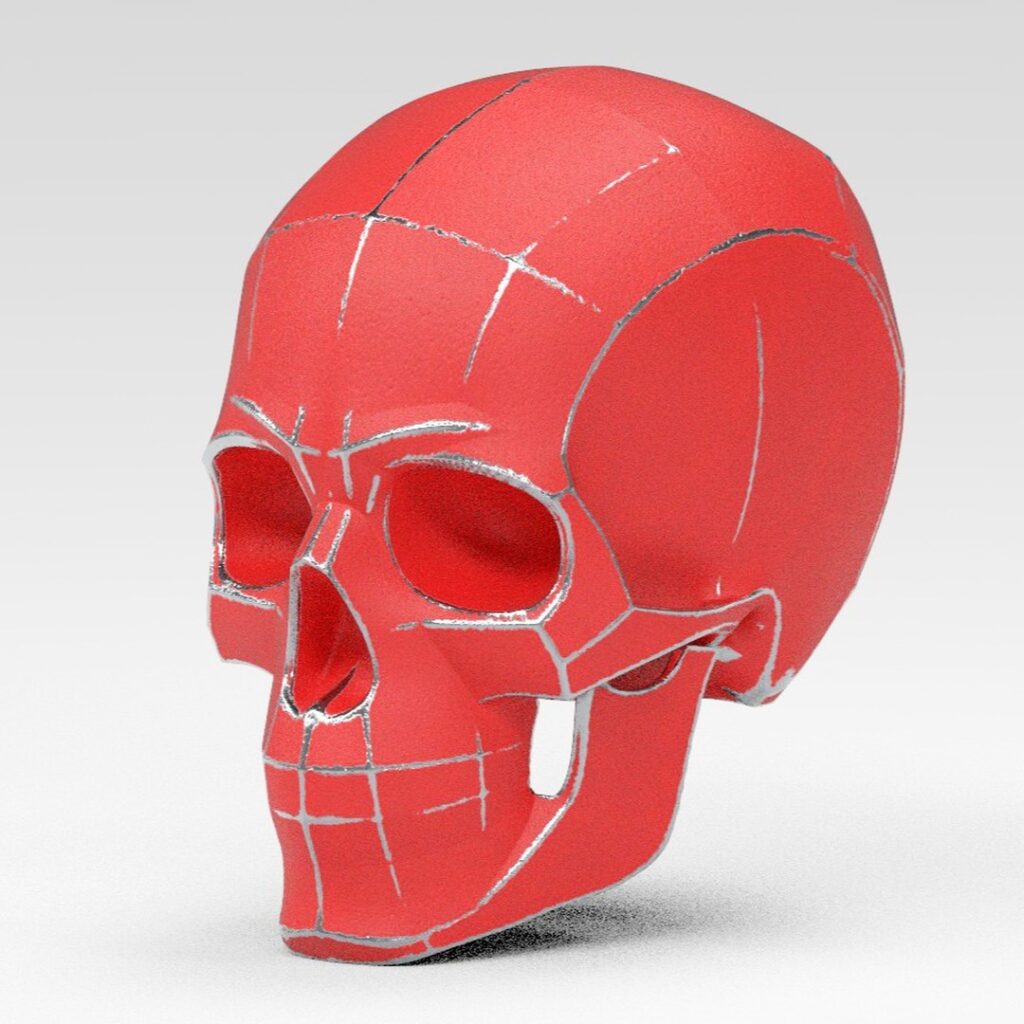 Red Skull #3darcwest #3dprinting #3dprinted #3dprint #sculptures #instaart #instagram #3dart #yvelines #iledefrance #abstractart #abstraitart #abstract #paris #art3d #skull #digitalskull #opencommissions #digitalsculpture #decoration #pic #78 #sculptureart…