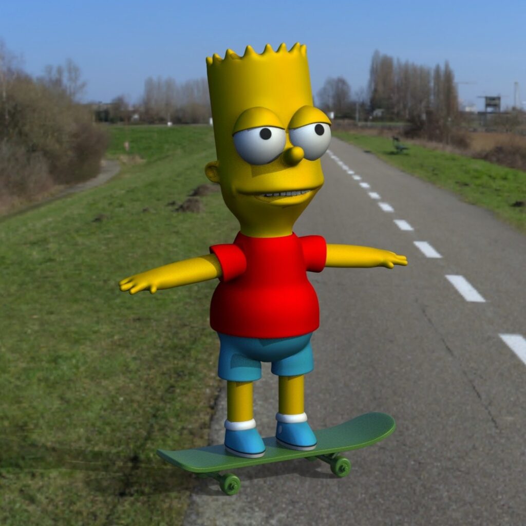 Bart #3d #3darcwest #3dprinting #3dprinted #3dprint #3dmodeling #animation #instagram #digitalart #yvelines #iledefrance #mattgroening #artistoninstagram #bart #paris #charactermodeling #lessimpson #zbrushsculpt #modelisation #artistsoninstagram #decoration #instagood #78 #3dmodel…