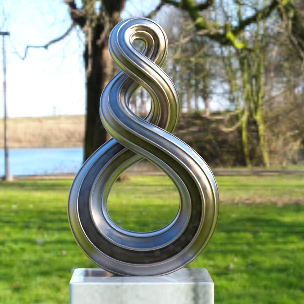 Abstract shape #3d #3darcwest #3dprinting #3dprinted #3dprint #sculptures #instaart #instagram #3dart #yvelines #iledefrance #abstractart #abstraitart #abstract #paris #art3d #loops #paris #opencommissions #digitalsculpture #decoration #pic #78…