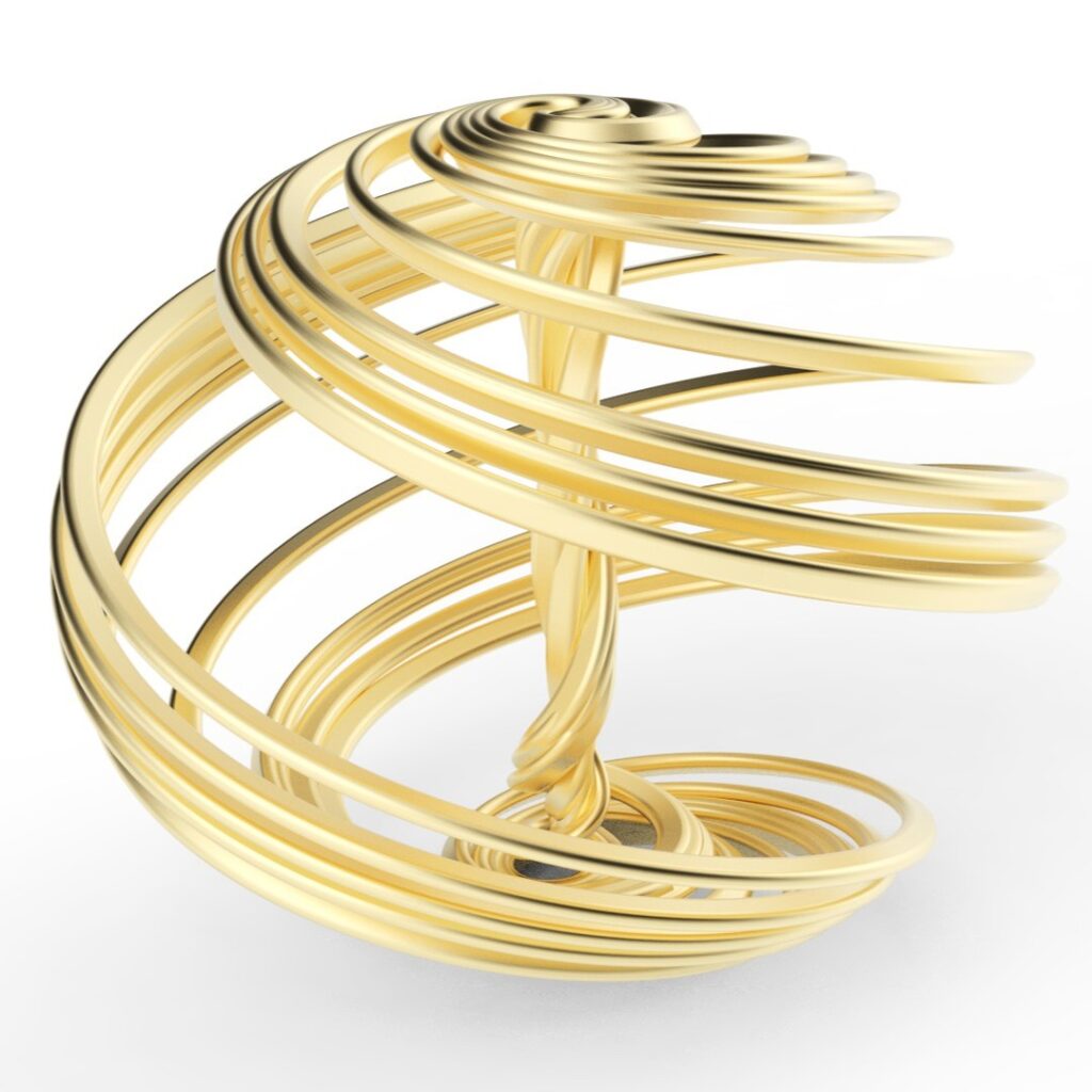 Sphere #3d #3darcwest #3dprinting #3dprinted #3dprint #3dmodeling #instagood #instagram #digitalart #yvelines #iledefrance #parametric #gold #sphere #sphÃ¨re #paris #spheres #fourqueux #abstractart #modelisation #artabstrait #decoration #instagood #78…