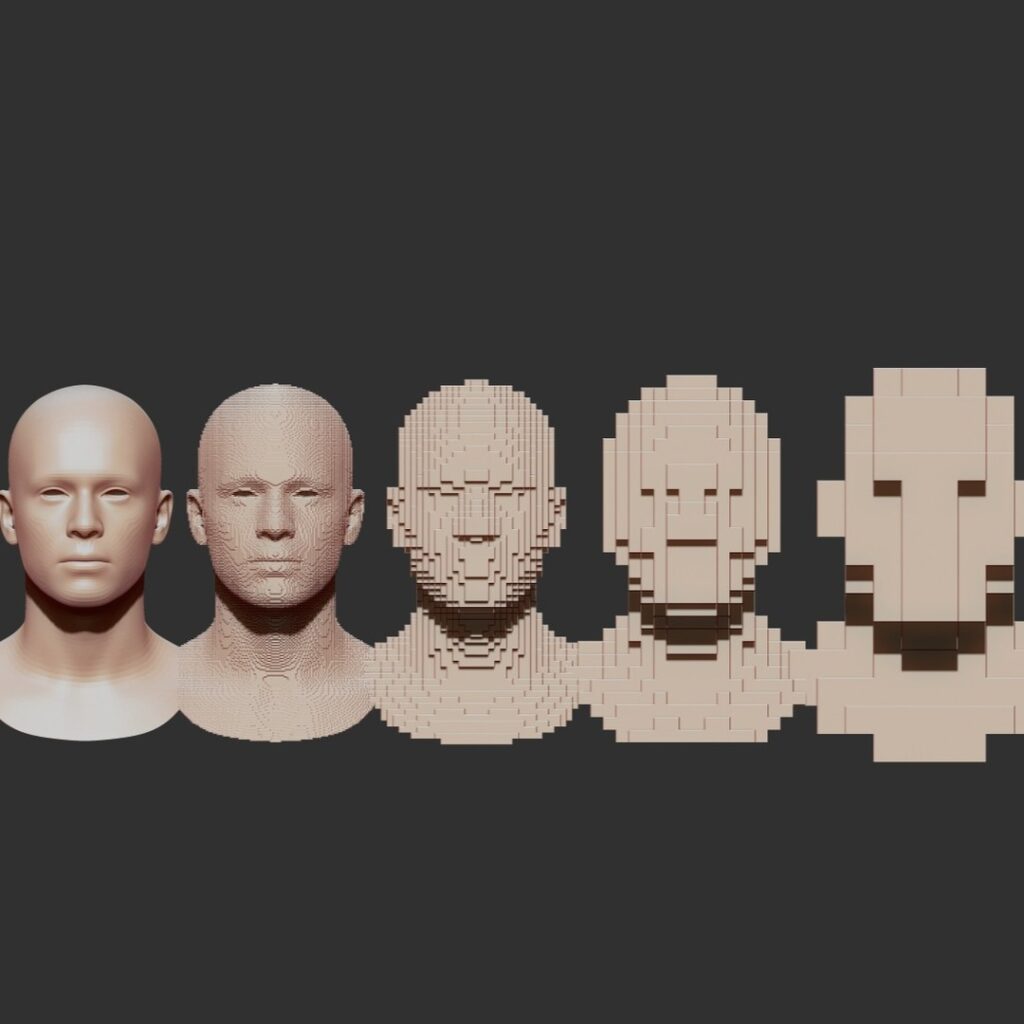 Human evolution #3d #3darcwest #3dprinting #3dprinted #3dart #sculptures #instaart #sculptureoftheday #3ddesign #yvelines #iledefrance #ai #futurehumanface #robotics #paris #art3d #contemporaryart #paris #opencommissions #digitalsculpture #humanevolution #pic #cgartist…