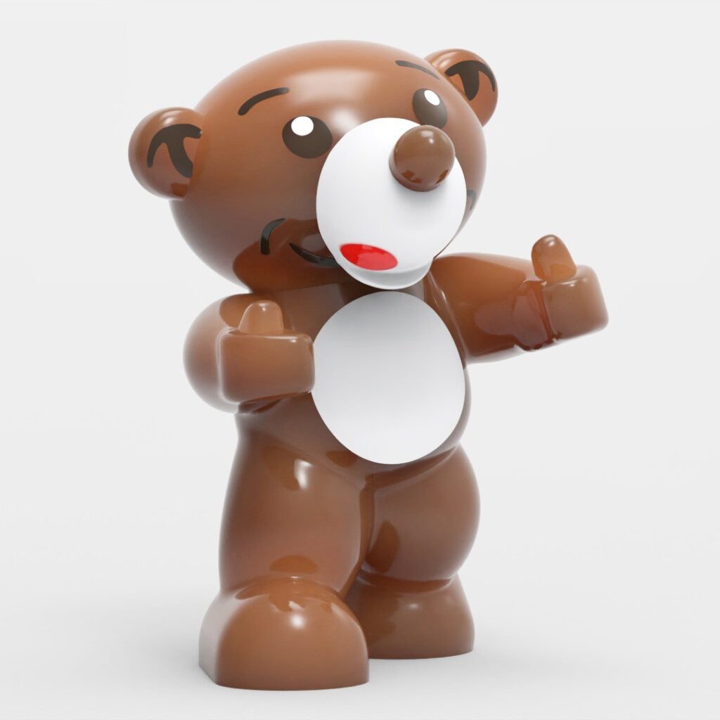 Nounours CÃ©moi Chocolat ourson Confiserie #3darcwest #3dprinting #3dprints #3dprinted #3dmodeling #3dmodel #instapic #instaimage #instapicture #duplication #decohome #yvelines #digitalisation #digitalart #customization #paris #chocolat #animaux #opentocommissions #nounours…