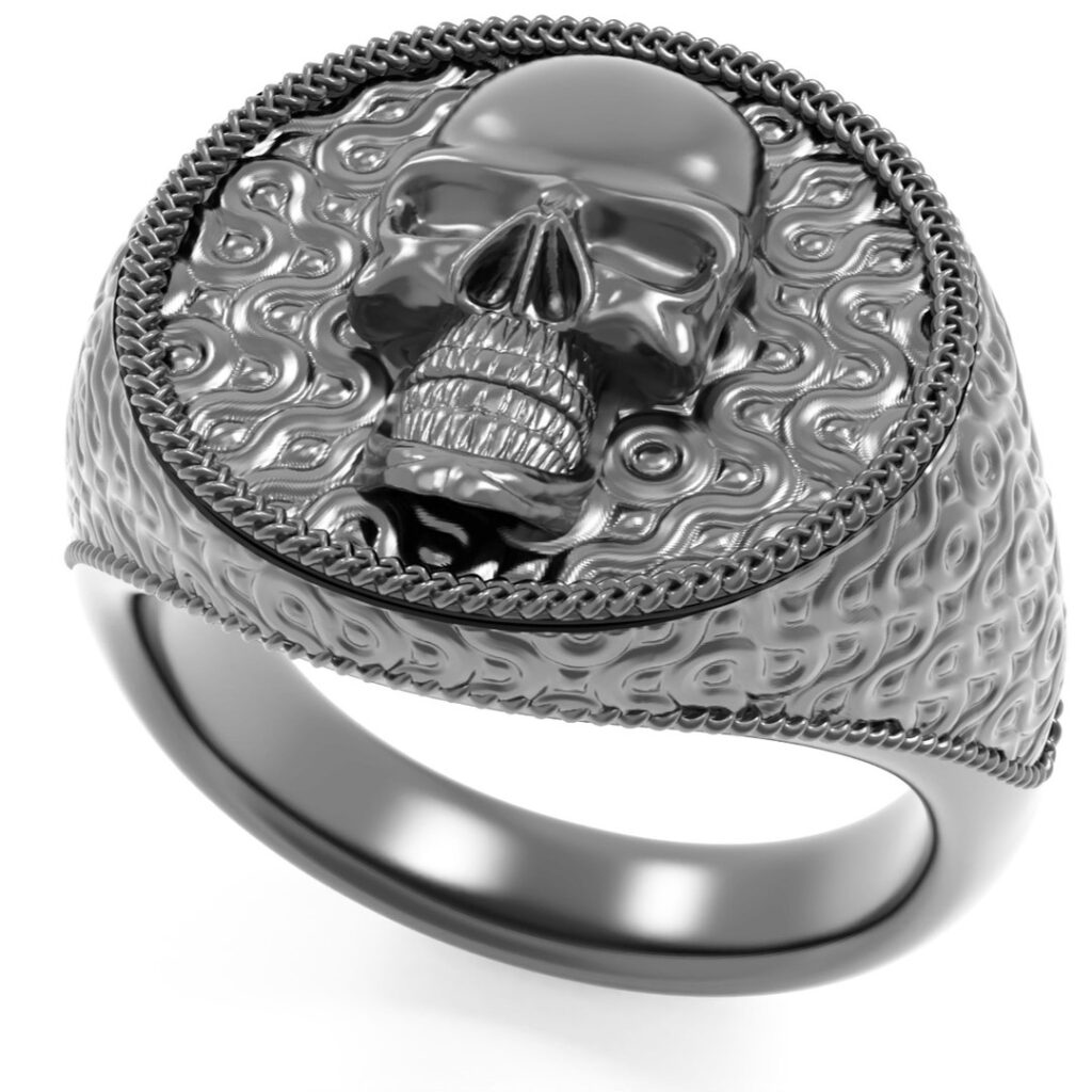 Ring Skull #3darcwest #3dprinting #3dprinted #3dprint #ring #skullring #instagram #ringskull #yvelines #iledefrance #ringdesign #jewellery #abstract #paris #rings #skull #digitalskull #opencommissions #digitalsculpture #bijoux #pic #78 #digital_art…