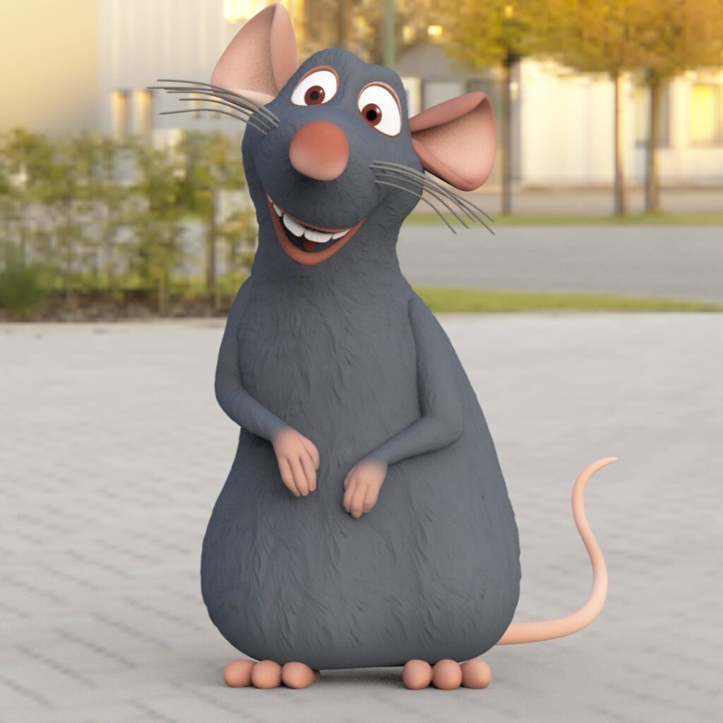 RÃ©my Ratatouille. Tout le monde peut cuisiner. #3d #3darcwest #3dcharacter #3dmodeling #3dmodel #3dcharacterdesign #pixar #pixarcharacters #cookiedecorating #alfredolinguini #gingerbreadcookies #sculpting #pixarremy #cuisiner #dessinanimÃ© #decointerieur #3dmodels #toutlemondepeutdessiner…