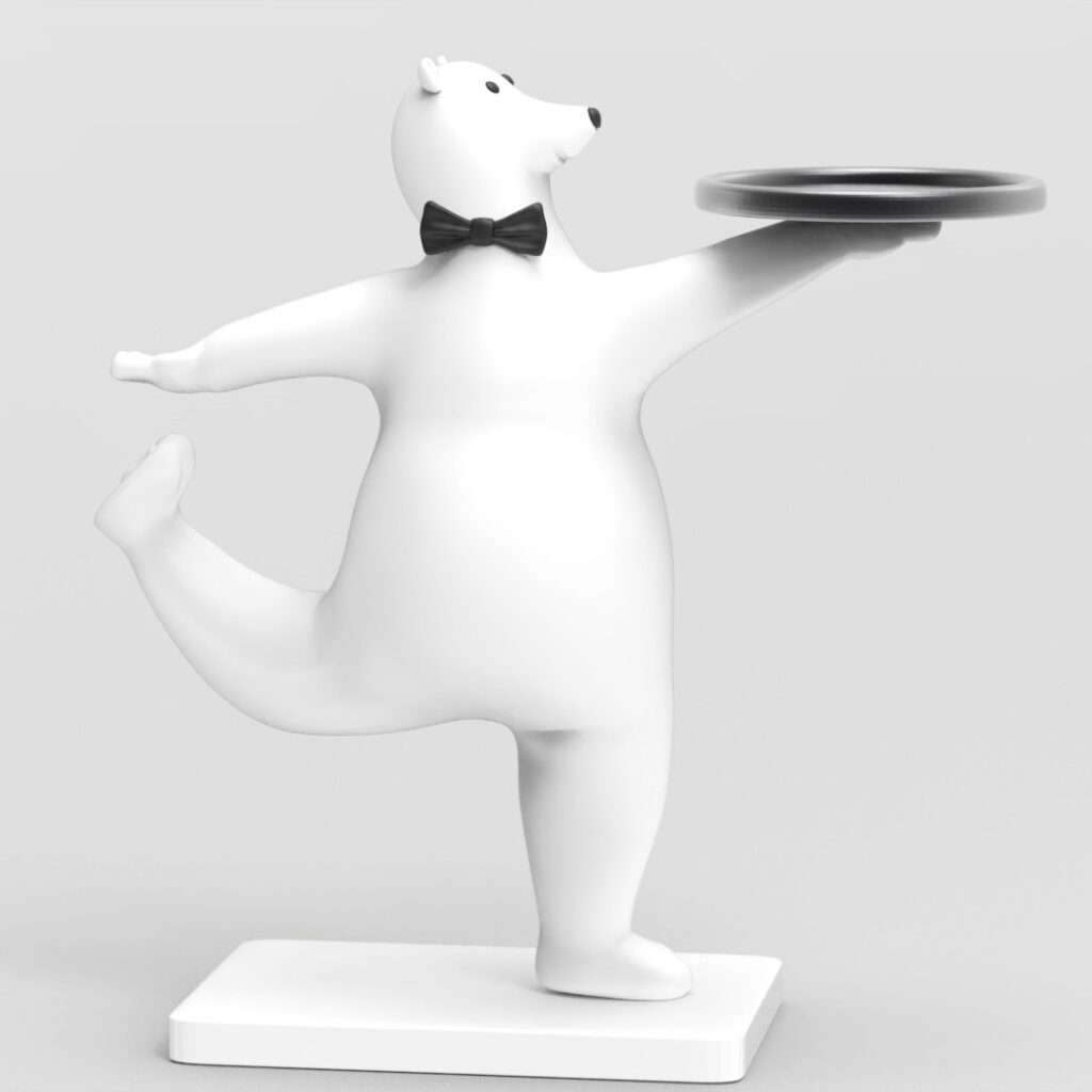 Acrobatic bear #3d #3darcwest #3dcharacter #3dmodeling #3dmodel #3dcharacterdesign #ourscharacters #acrobaticbear #ours #bear #zbrush #sculpting #dÃ©co #dÃ©coration #character #decointerieur #3dmodels #characterdesign #characterartist #filmanimation #characterart #insta #instagram…