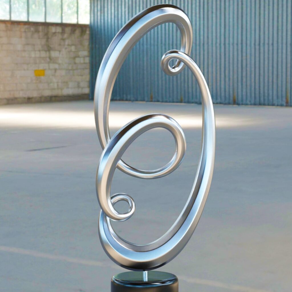 Abstract 3D Shape #3d #3darcwest #3dprinting #3dprinted #3dprint #sculptures #instaart #instagram #3dart #yvelines #iledefrance #abstractart #abstraitart #abstract #paris #art3d #loops #paris #opencommissions #digitalsculpture #decoration #pic…