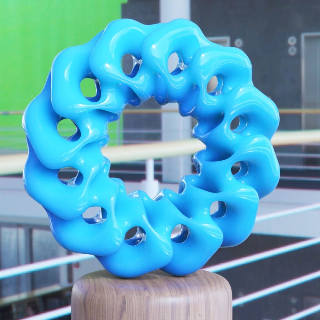 3D Shape #3d #3darcwest #3dprinting #3dprinted #3dprint #sculptures #instaart #instagram #3dart #yvelines #iledefrance #abstractart #abstraitart #abstract #paris #art3d #loops #paris #opencommissions #digitalsculpture #decoration #pic #cgartist…
