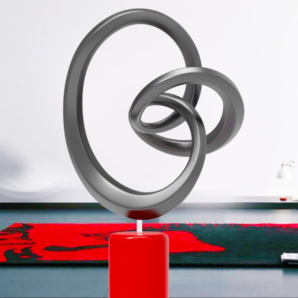 Abstract 3D Shape #3d #3darcwest #3dprinting #3dprinted #3dprint #sculptures #instaart #instagram #3dart #yvelines #iledefrance #abstractart #abstraitart #abstract #paris #art3d #loops #paris #opencommissions #digitalsculpture #decoration #pic…