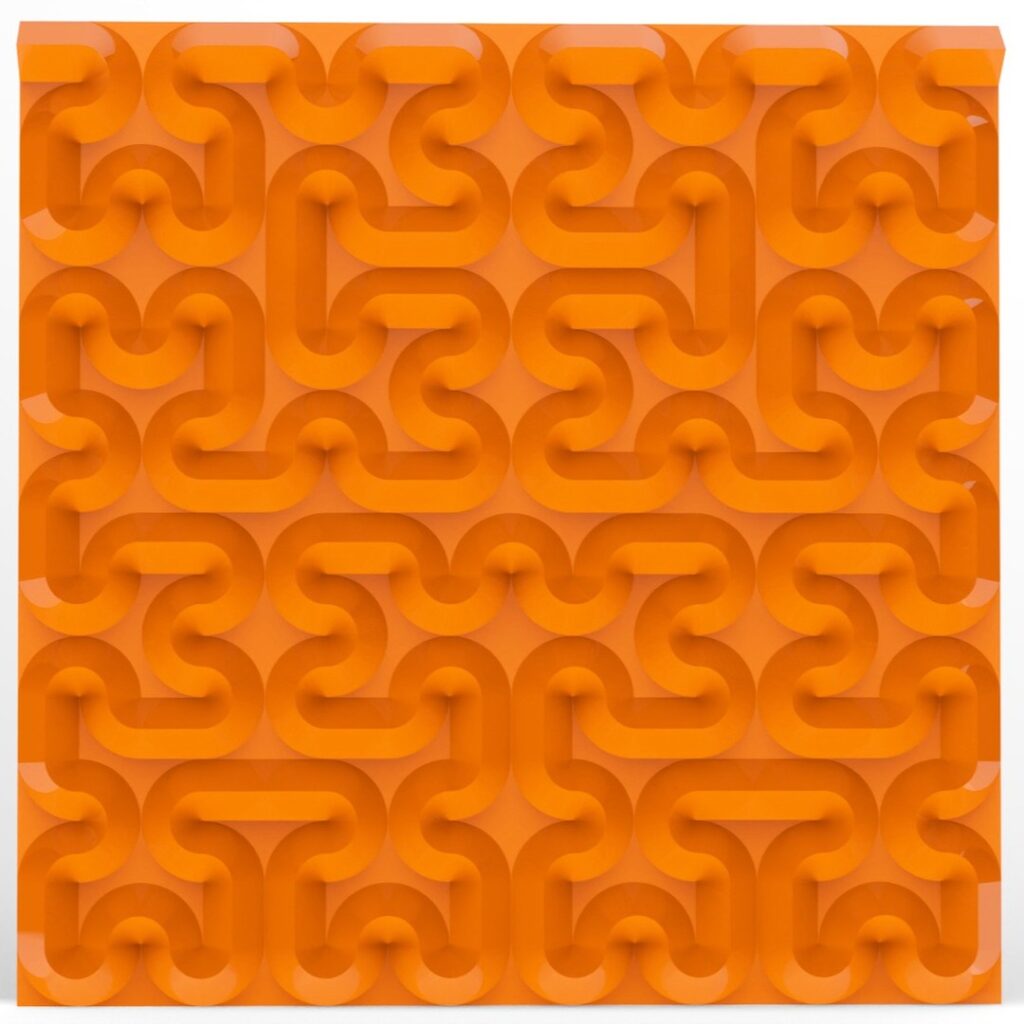 Hilbert rounded panel 3D Pattern Study #3d #3darcwest #3dprinting #3dprints #3dprinted #3dmodeling #3dmodel #decorationinterieur #instapic #tableaudeco #instaimage #instapicture #decor #decors #decorstyles #instart #instapicture #homedecoration #homedeco…