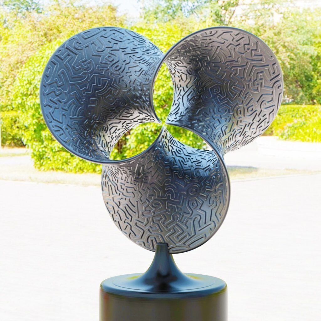 3D Shape #3d #3darcwest #3dprinting #3dprinted #3dprint #sculptures #instaart #instagram #3dart #yvelines #iledefrance #abstractart #abstraitart #abstract #paris #art3d #loops #paris #opencommissions #digitalsculpture #decoration #pic #cgartist…