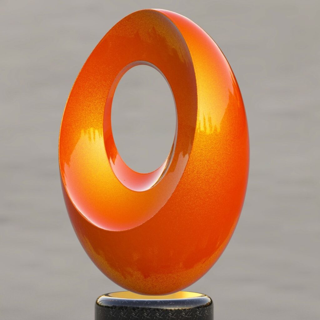 Abstract Shape 3d #3darcwest #3dprinting #3dprinted #3dprint #sculptures #instaart #instagram #3dart #yvelines #iledefrance #abstractart #abstraitart #abstract #paris #art3d #loops #paris #opencommissions #digitalsculpture #decoration #pic #cgartist…