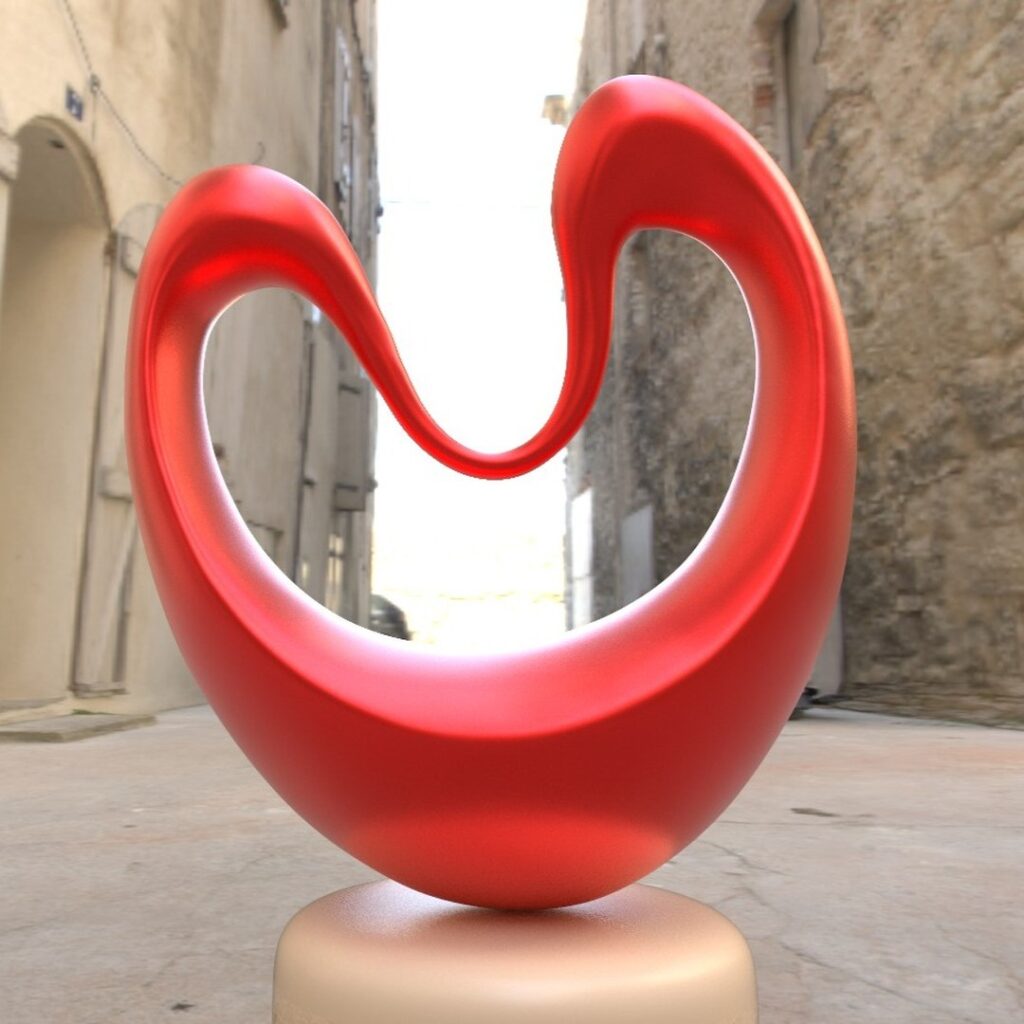 Heart Sculpture 3d #3darcwest #3dprinting #3dprinted #3dprint #sculptures #instaart #instagram #3dart #yvelines #iledefrance #abstractart #artnumerique #artdigitalabstract #paris #art3d #heart #paris #opencommissions #digitalsculpture #decoration #pic #cgartist…