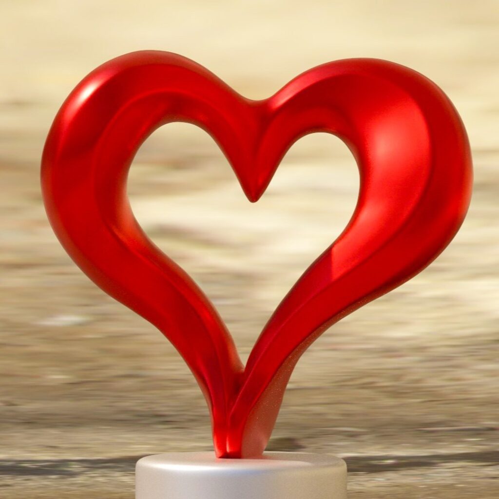 Heart Sculpture #3darcwest #3dprinting #3dprinted #3dprint #sculptures #instaart #instagram #3dart #yvelines #iledefrance #abstractart #artnumerique #artdigitalabstract #paris #art3d #heart #paris #opencommissions #digitalsculpture #decoration #pic #cgartist #sculptureart…