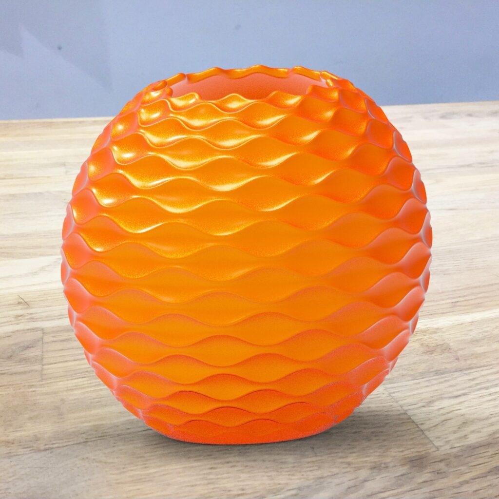 Vase waves 3d #3dprint #3darcwest #3model #3modelling #3dprinted #digitalart #digital3d #digitaldesign #bigpot #impression3d #pot #modelisation3d #yvelines #instaart #instapic #picoftheday #instagram #insta #instagood #78 #vase #deco…