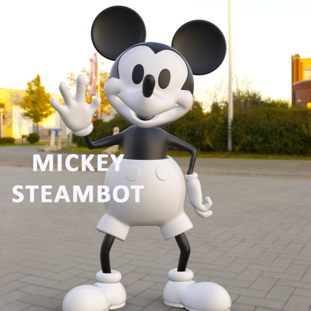 Mickey 3D Steambot #steamboatwillie #disney #mickeymouse #disneyland #mickey #disneyworld #waltdisney #disneygram #disneylife #disneyparks #disneylove #disneyinsta #disneystyle #waltdisneyworld #disneylandparis #disneymagic #disneypins #disneyfan #3darcwest #Yvelines #paris #disneyig…