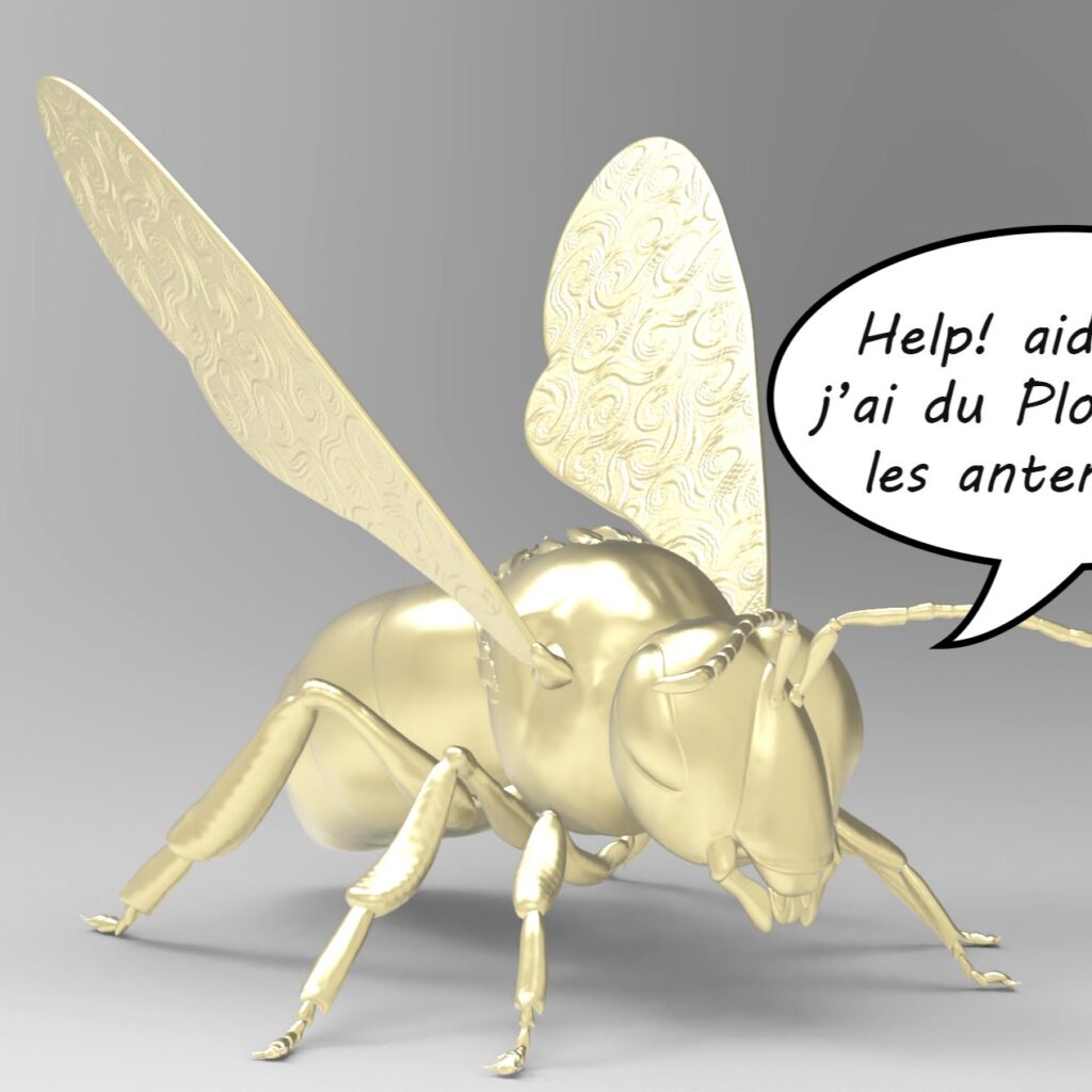 help #loiduplomb #abeille #abeilles