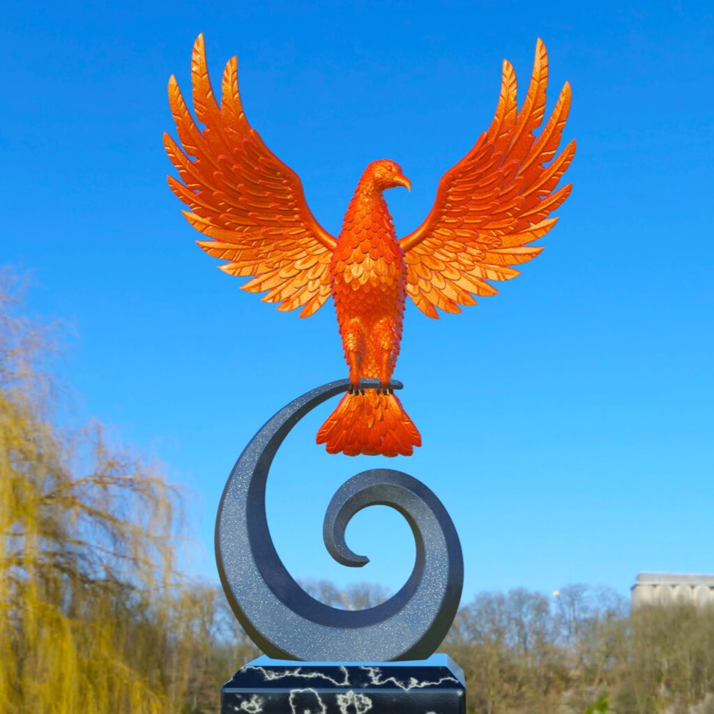 PhÃ©nix #phÃ©nix #sculpture #oiseaux #artistefranÃ§ais