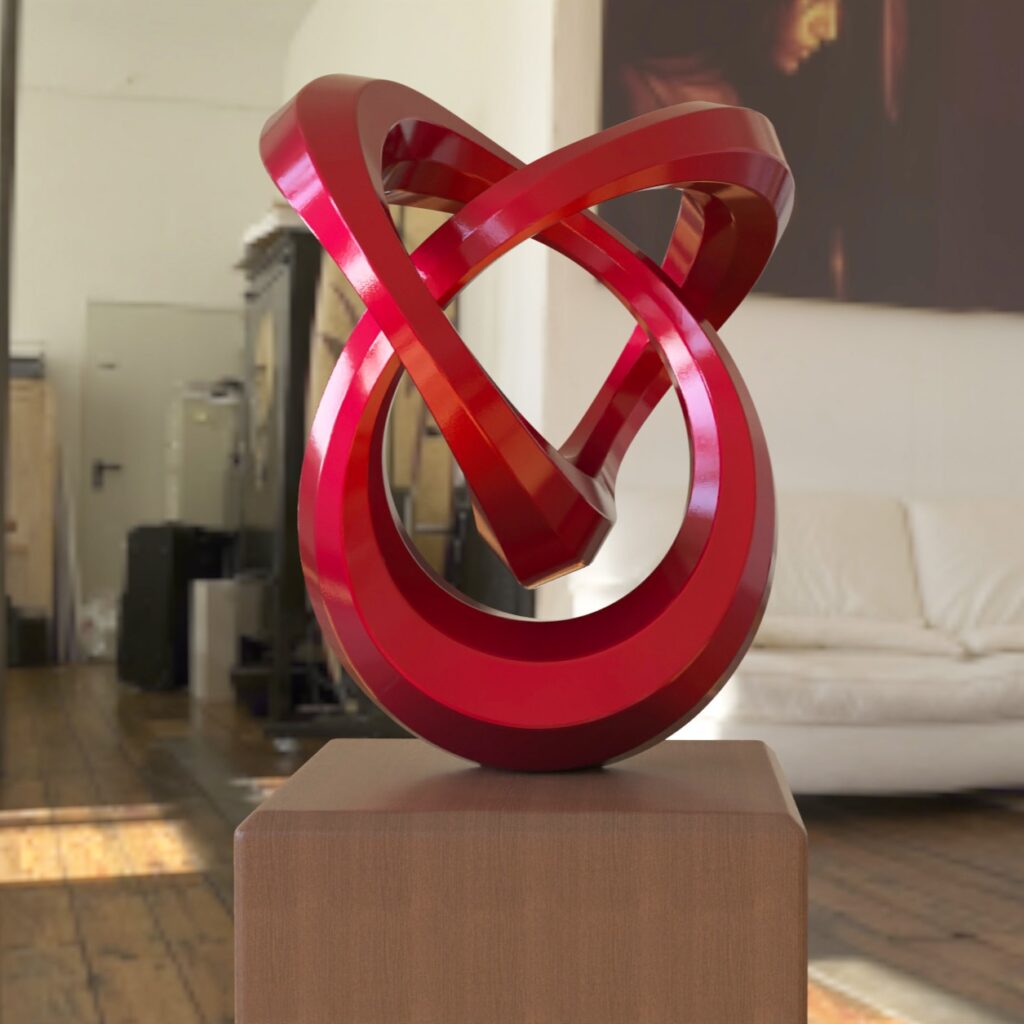 Sculpture abstraite #sculptureartists #artabstraitgÃ©omÃ©trique #abstraitart