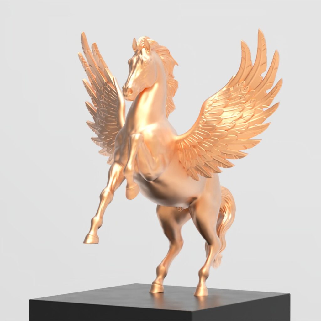 PÃ©gase #sculptureanimaliÃ¨re #pÃ©gase #pegase