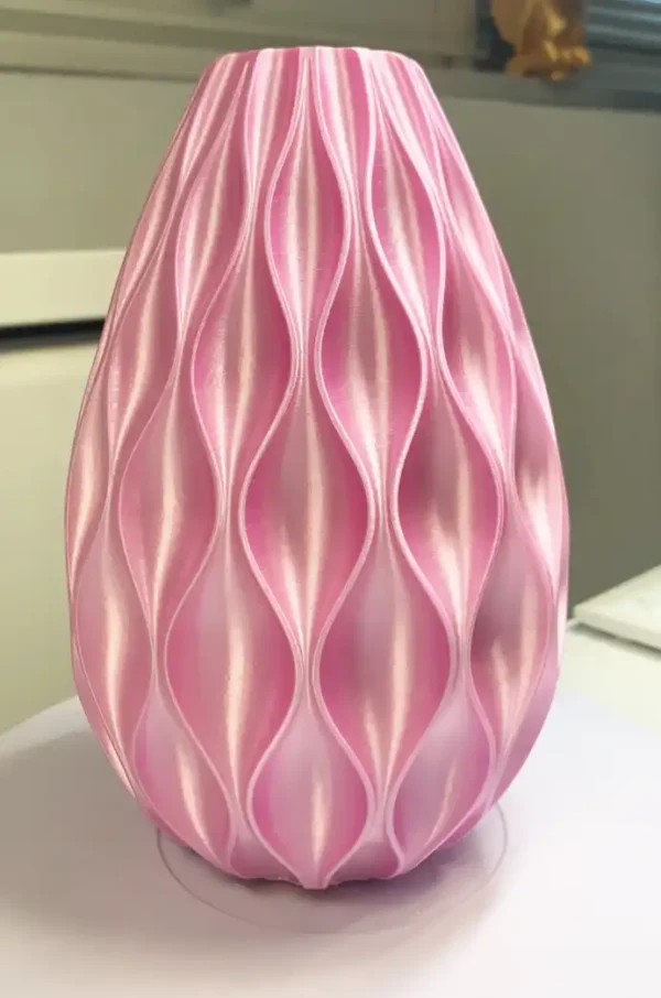 vase pot ondulé design