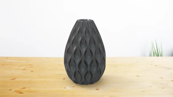 Vase design organique / Impression 3D premium en PLA – Image 2