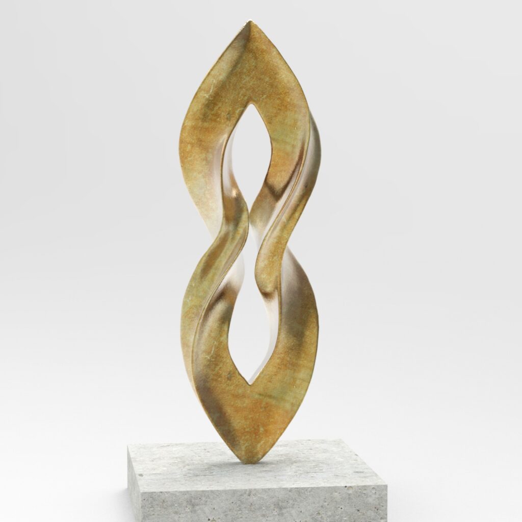 Sculpture abstraite #artabstrait #frenchsculpture #frenchsculptures #artdigital