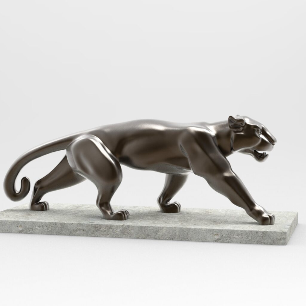 PanthÃ¨re sculpture #panthers #pantherart #panthersculpture #sculptureart